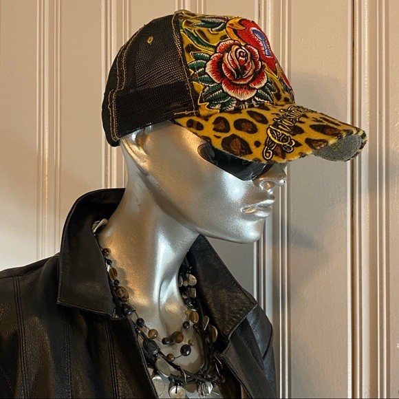 Rarest Vintage!Christian Audigier Vintage Trucker Hat✨ Pristine. New Nev… - Picture 8 of 15